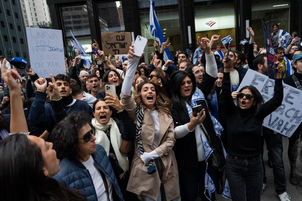 American unions long backed israel now some are protesting it