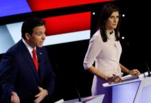 Desantis trump haley ad