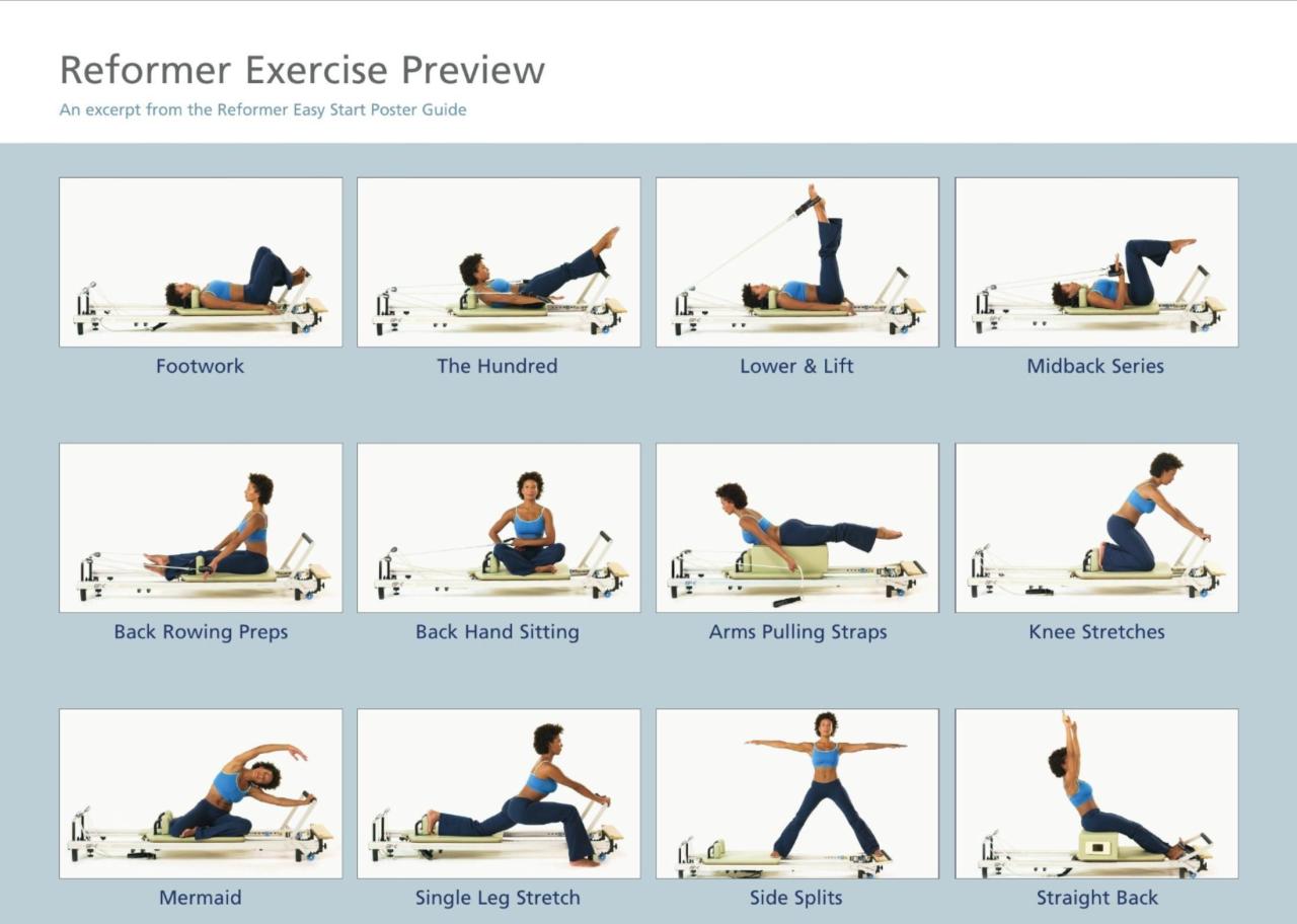 Pilates workout at home