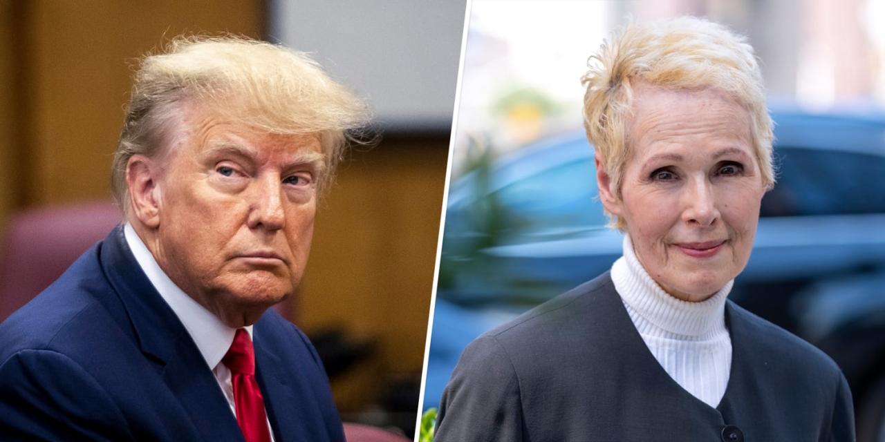 E jean carroll trump verdict