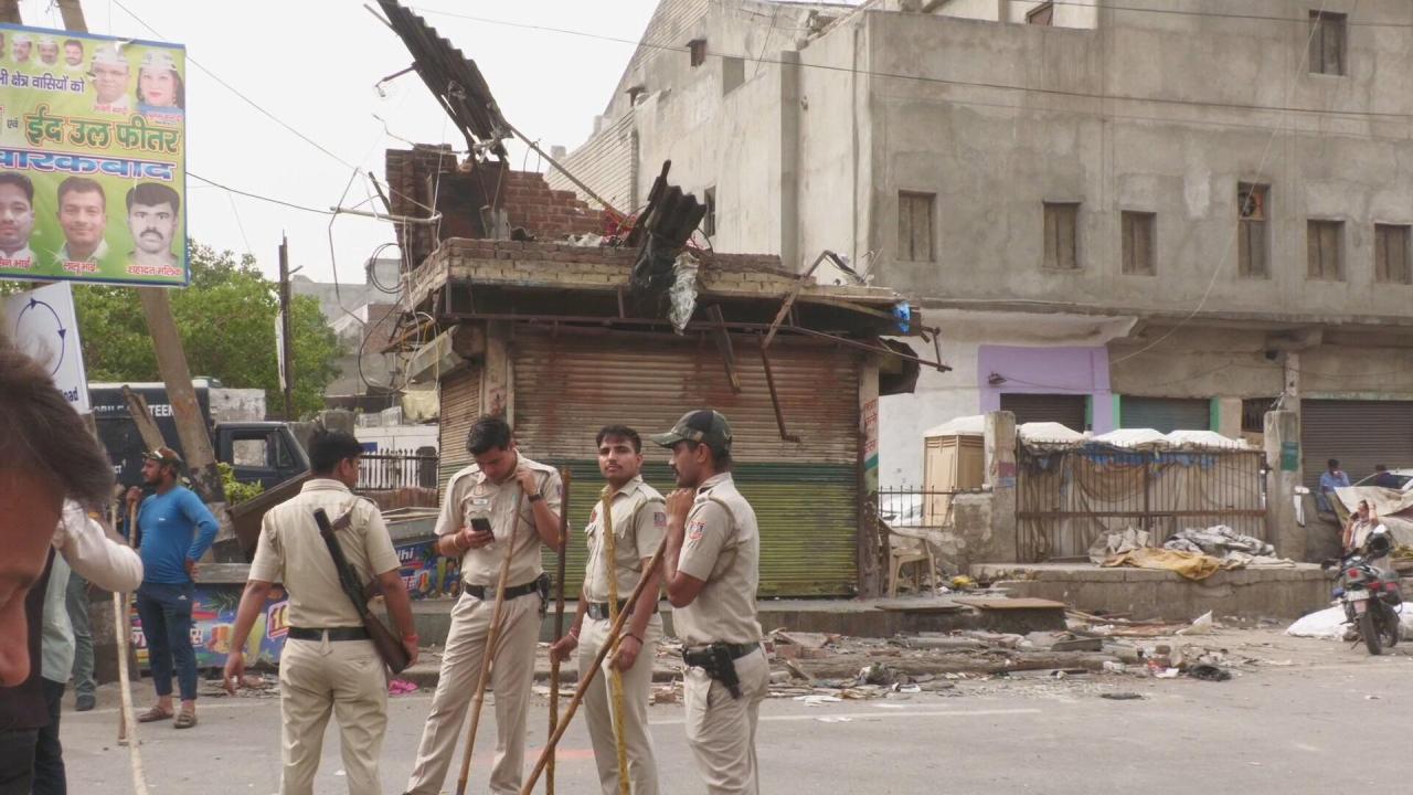 India demolition muslim properties