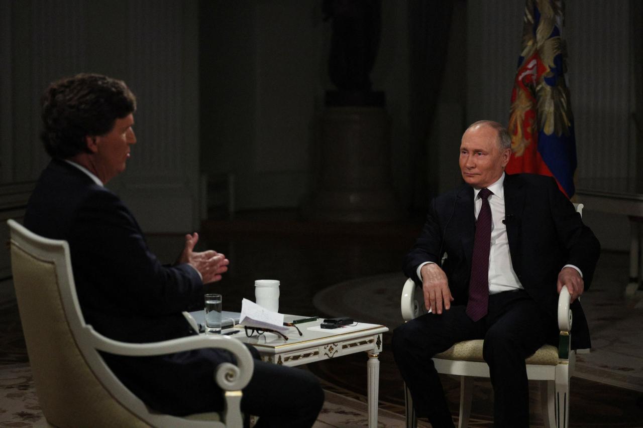 Tucker carlson putin interview