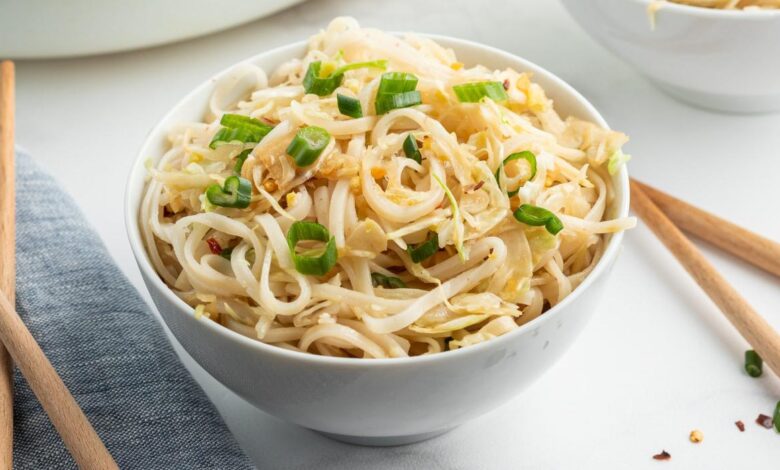 Gingery longevity noodles to make again and again