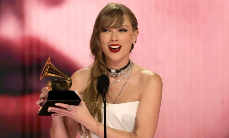 Taylor swift grammy album of the year