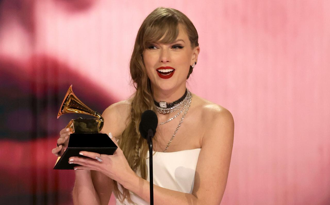 Taylor swift grammy album of the year