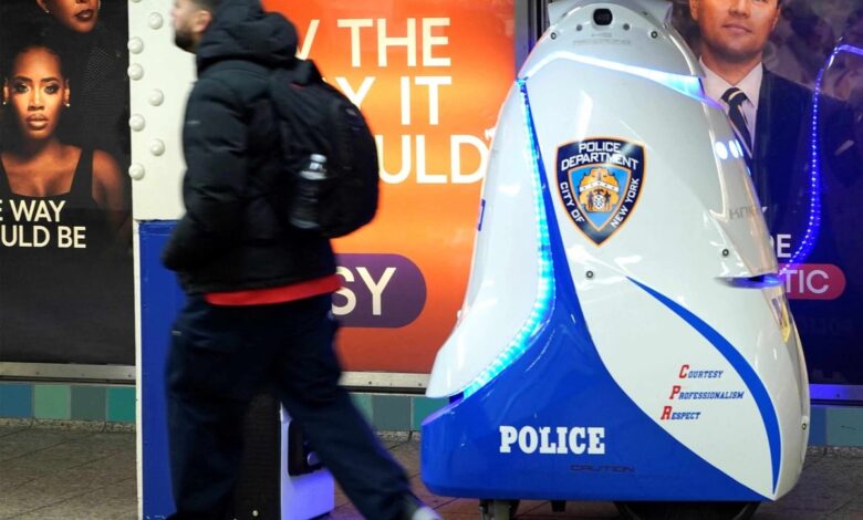 Robo nypd robots dynamics digidog robotic deploys 75k robotics