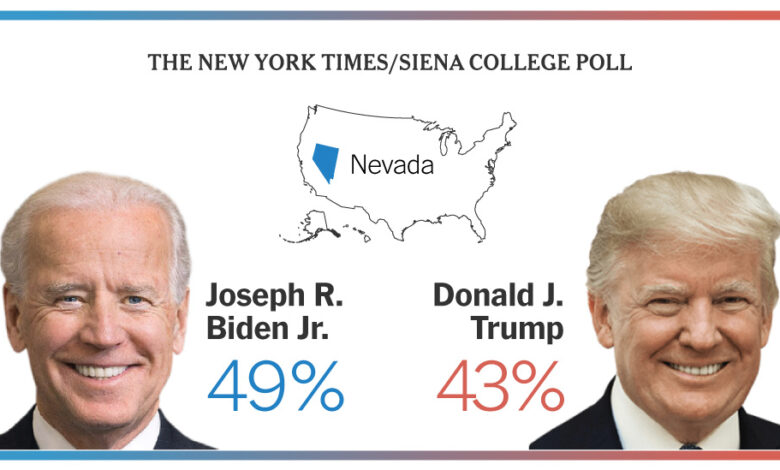 Biden nevada primary trump