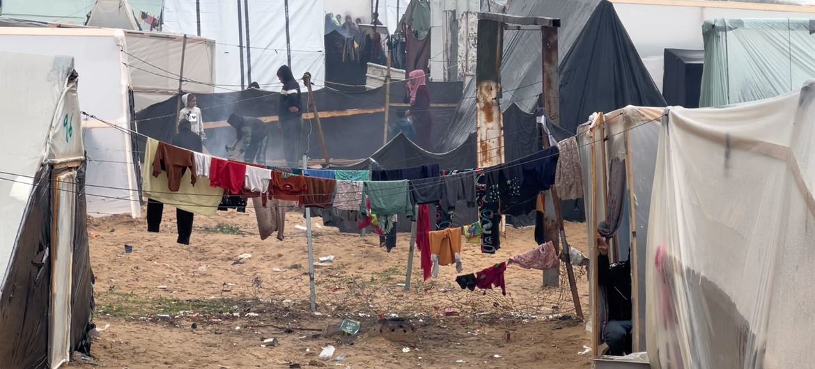 Gazans who sought shelter in rafah are fleeing again