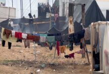 Gazans who sought shelter in rafah are fleeing again