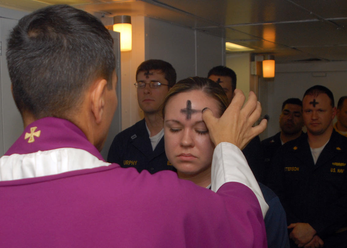 Catholics ash wednesday valentines day