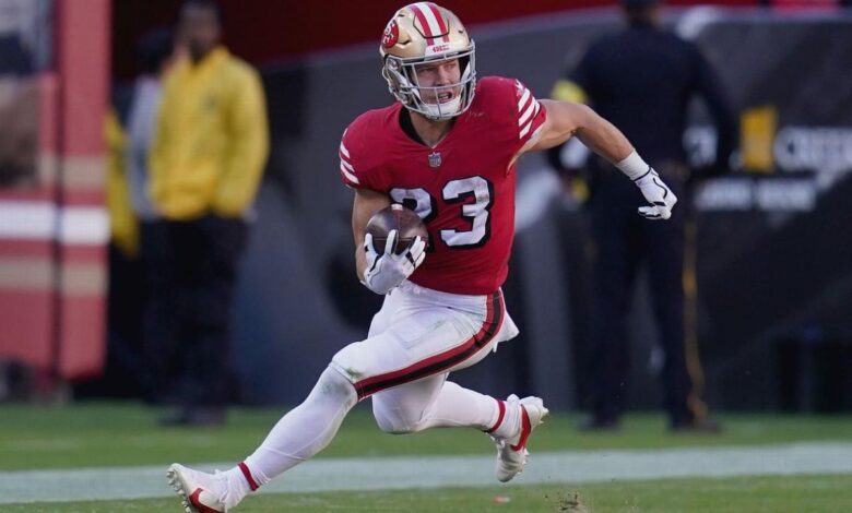 Christian mccaffrey 49ers super bowl father ed mccaffrey