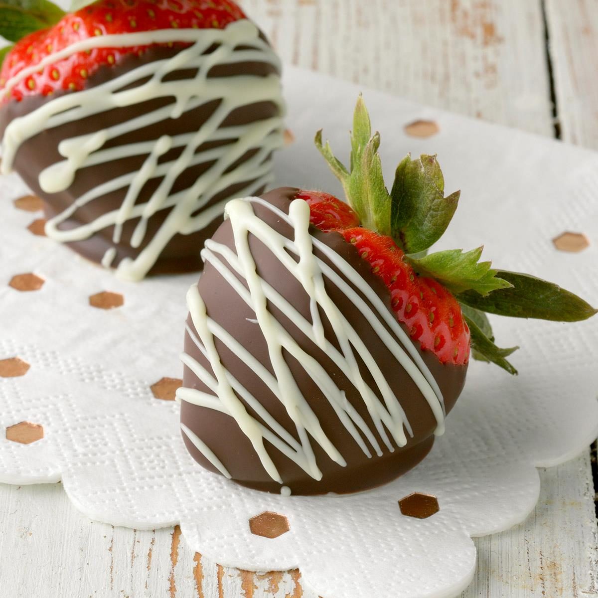 Strawberries dipped taste tasteofhome Strawberries dipped taste tasteofhome