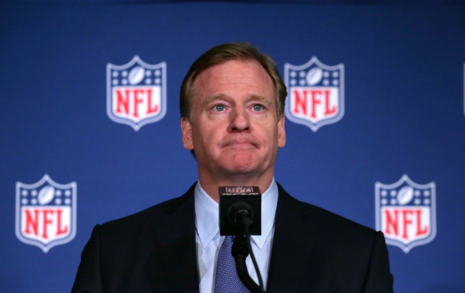 Roger goodell super bowl news conference
