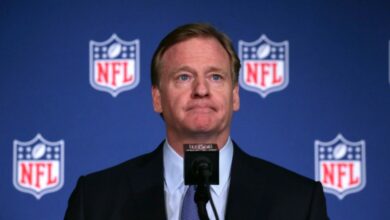 Roger goodell super bowl news conference