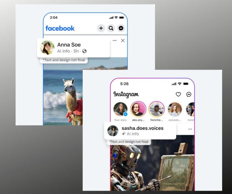 Meta ai standards labels