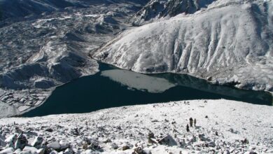 Himalayas gurez india winter