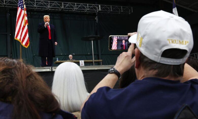 Trump primary iowa republicans