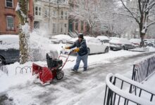 New york snow fashion