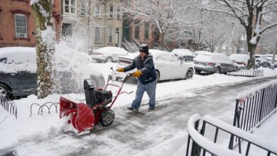 New york snow fashion