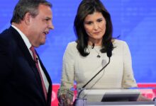 Chris christie hot mic haley desantis