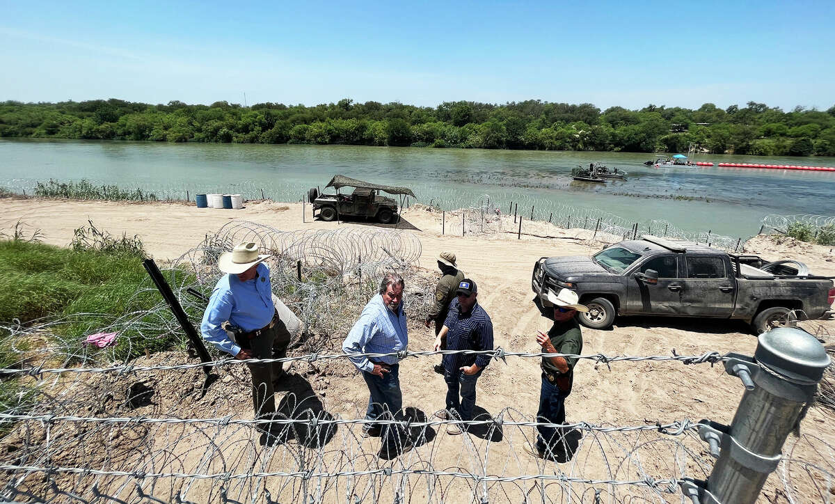 On the border in eagle pass texas