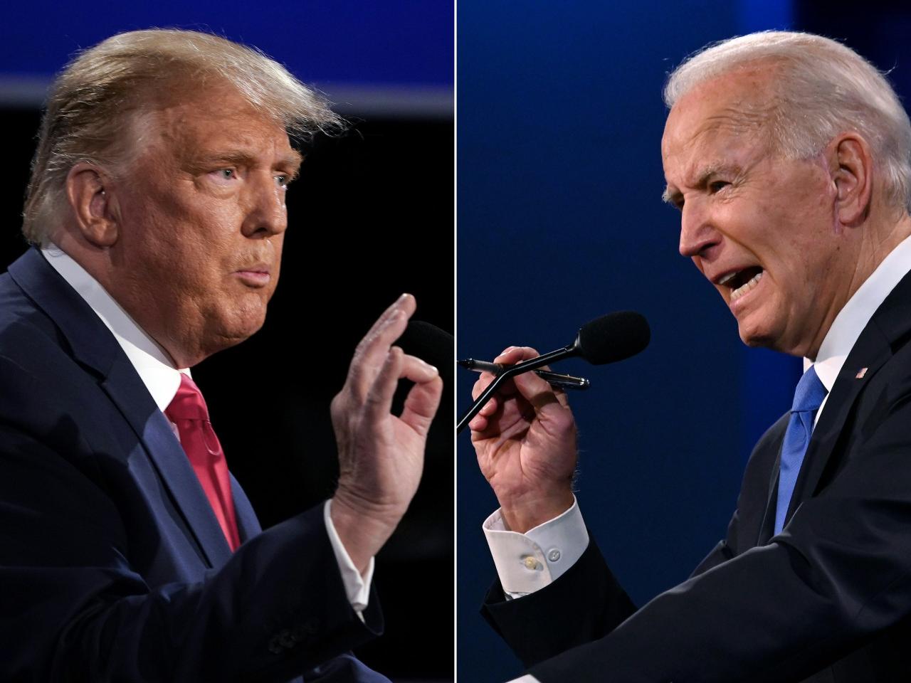 Trump biden election updates