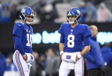 Eli manning daniel jones giants qb