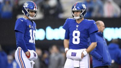 Eli manning daniel jones giants qb