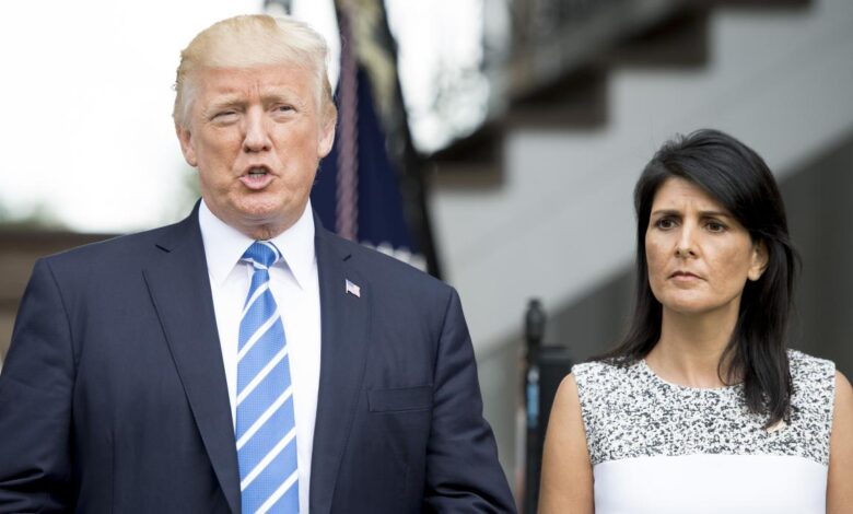 Gaza ukraine trump haley