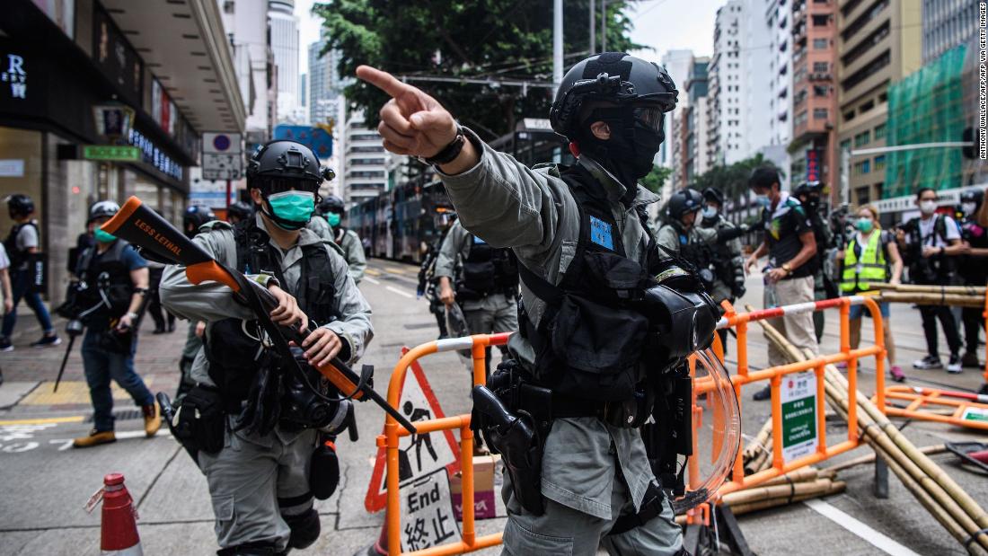 Hong kong security law unrest