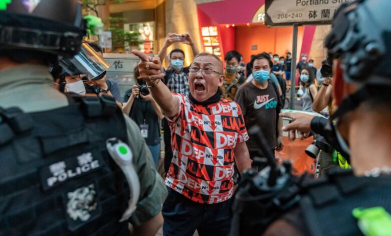 Hong kong security law unrest