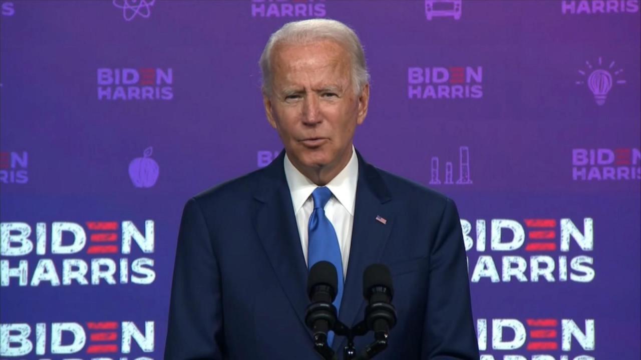 Taking on trump biden promotes infrastructure decade in wisconsin