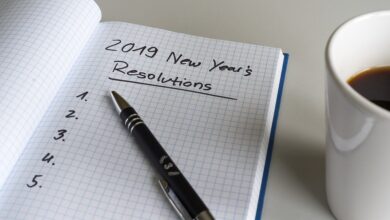 Anxiety new years resolutions