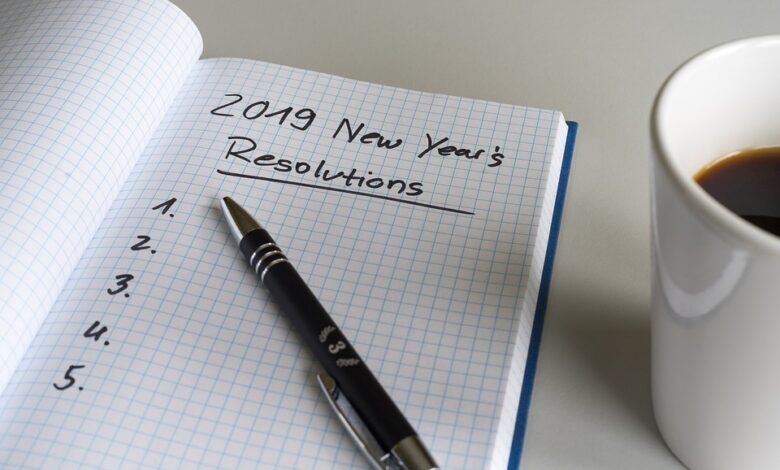 Anxiety new years resolutions