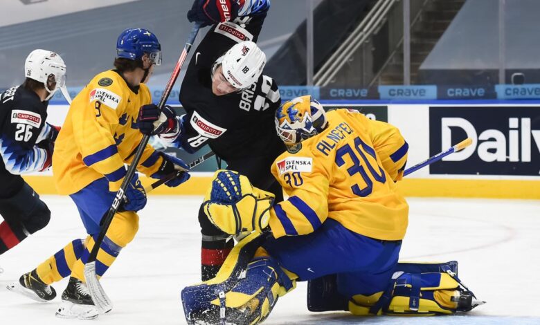 World junior championship semifinals usa sweden