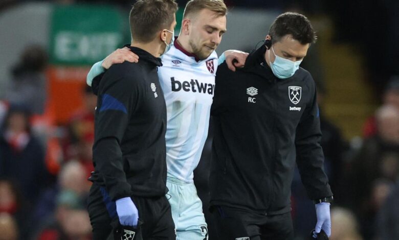 Bowen paqueta mavropanos west ham injury