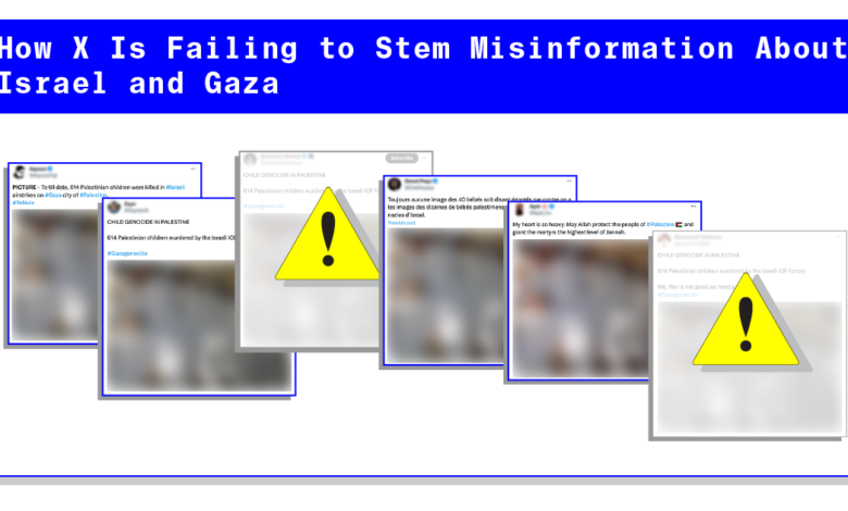 Misinformation fact checking israel hamas