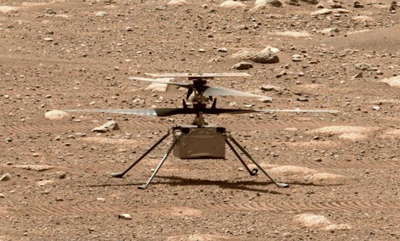 Nasa ingenuity helicopter mars