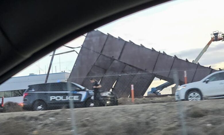 Boise idaho airport collapse