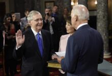 A biden trump border showdown and mitch mcconnells exit