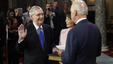 A biden trump border showdown and mitch mcconnells exit