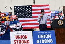 Biden uaw union speech endorsement