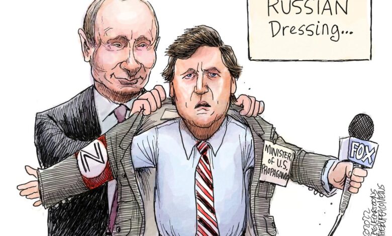 Economy putin tucker carlson