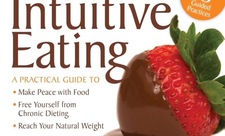 Food nutrition intuitive eating books