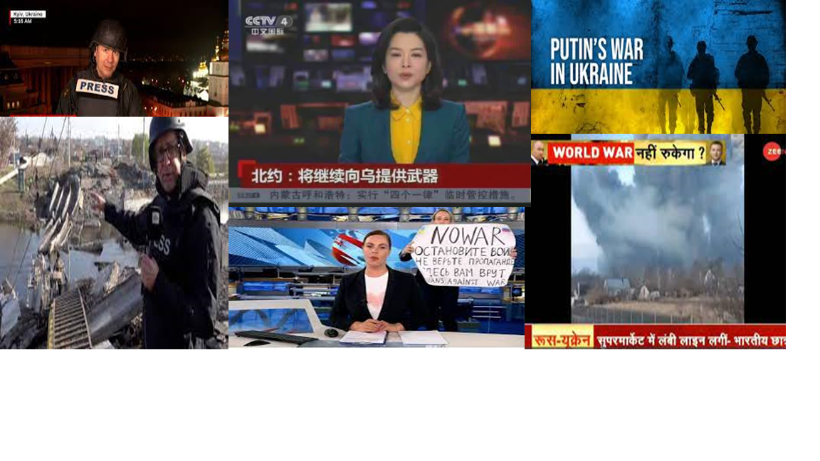 Ukraine war tv news telemarathon