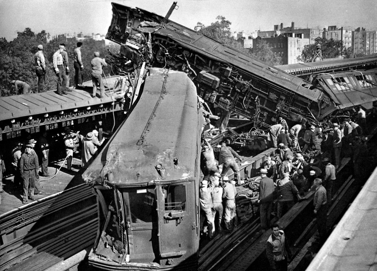 Nyc subway train derailment