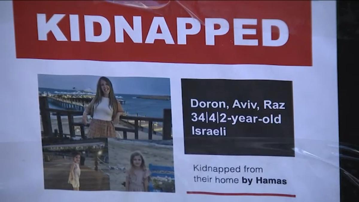 Us israel hostages tv ad