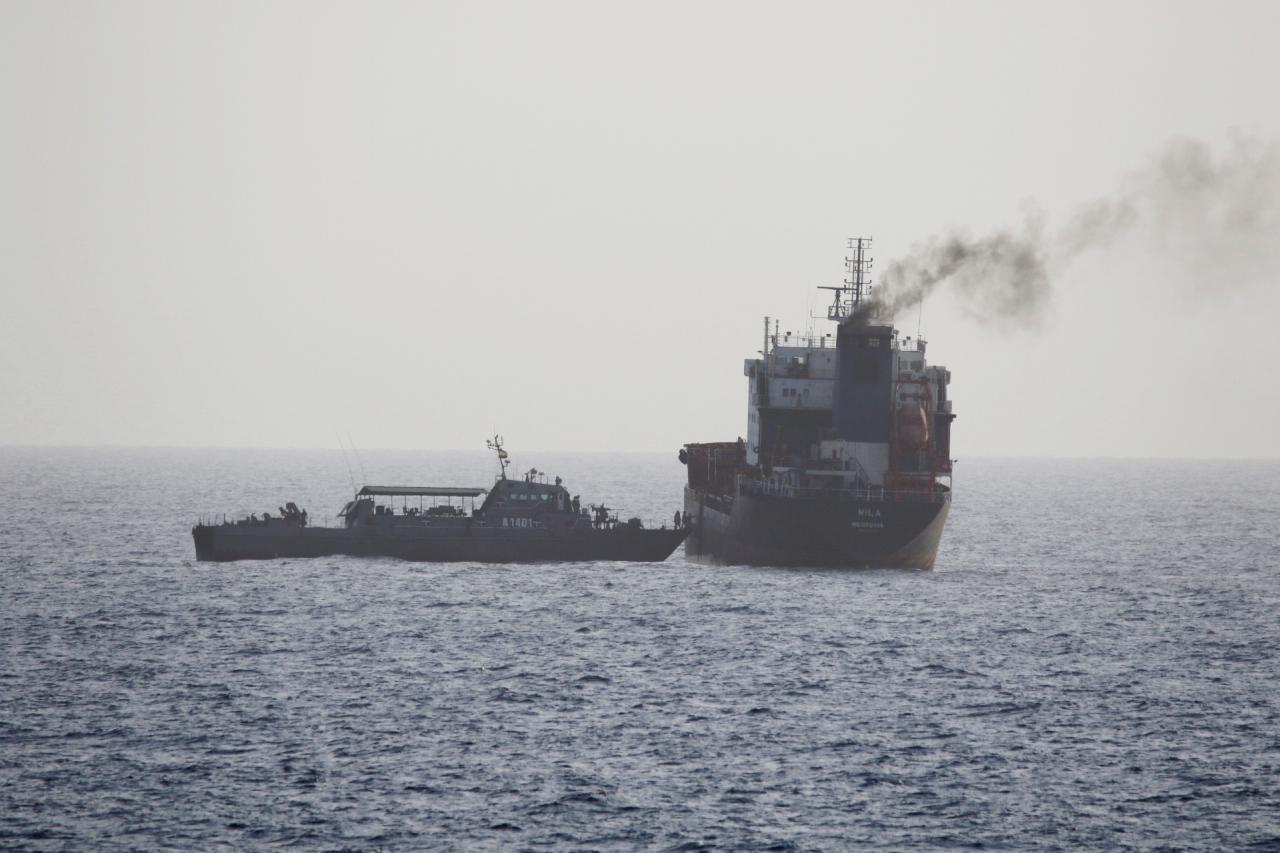 Oil vessel gulf oman iran