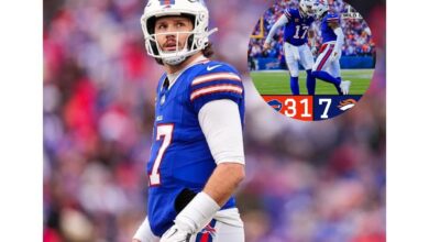 Josh allen buffalo bills postseason rushing record