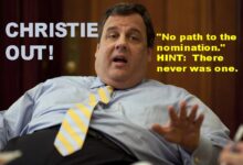 Chris christie drops out